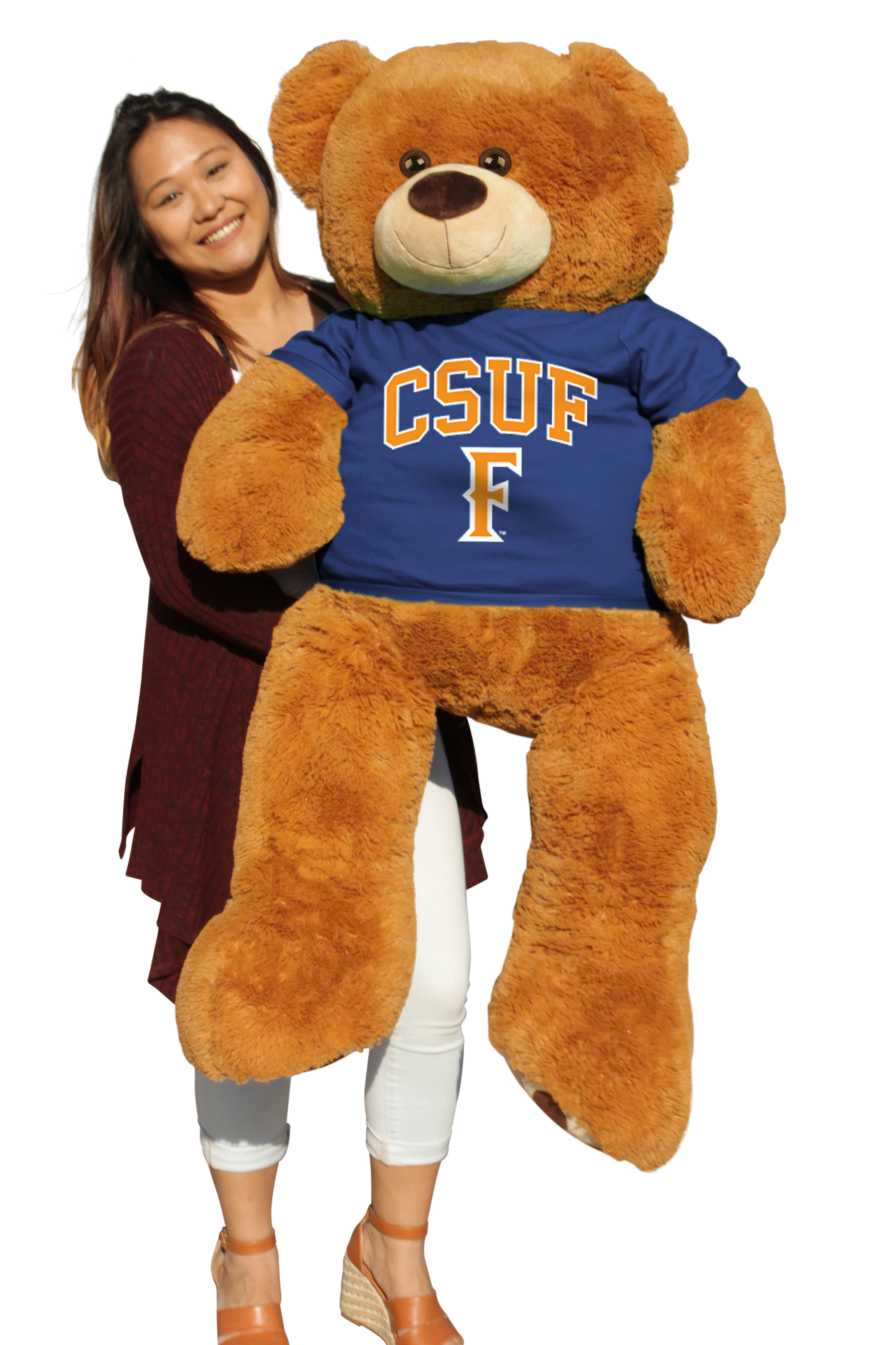 Cal State Fullerton Giant Bear (6-foot) – Plush For Play