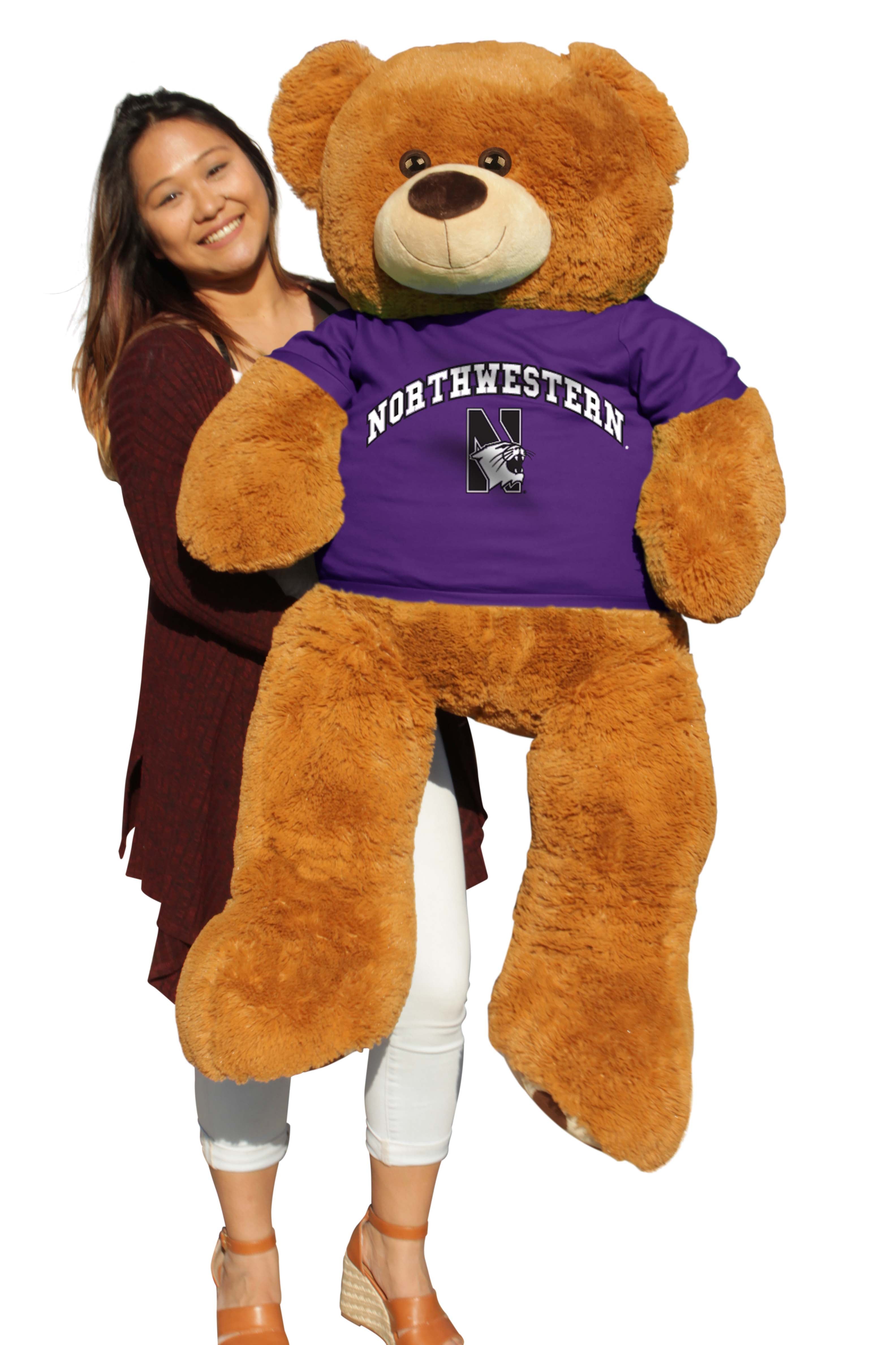 NORTHWESTERN UNIV GIANT BEAR (6-FOOT)