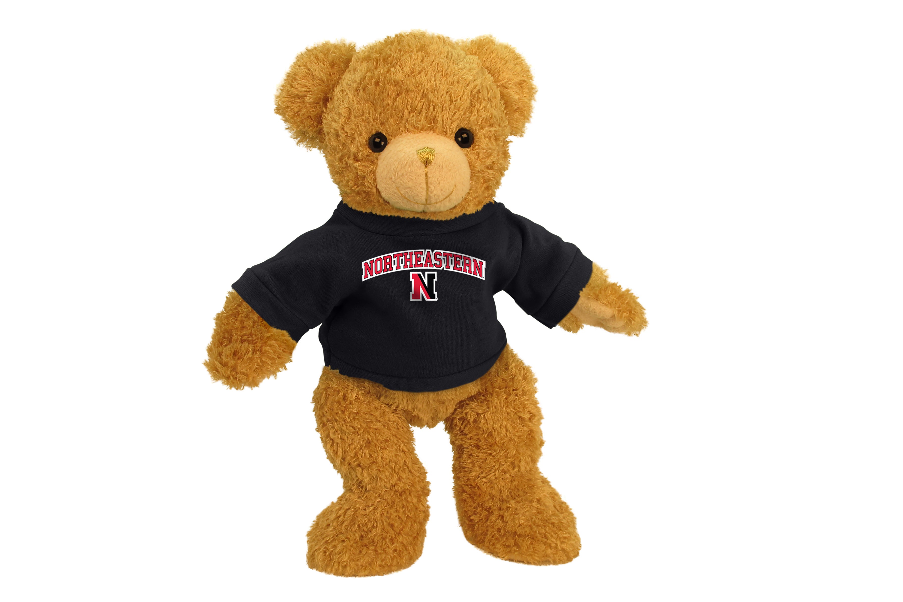 NORTHEASTERN UNIV SUPERSOFT BEAR (11")