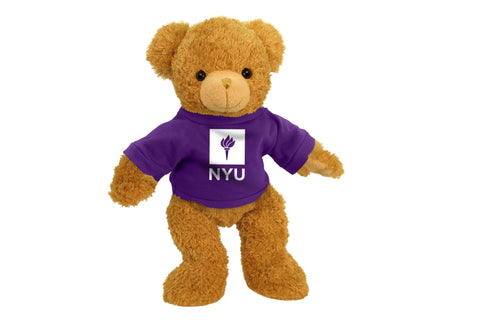 NEW YORK UNIV SUPERSOFT BEAR (11")