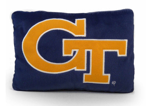 GEORGIA TECH LOGO PILLOW