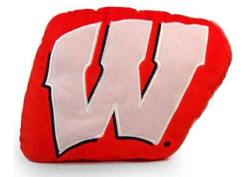 WISCONSIN LOGO PILLOW