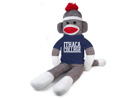 ITHACA COLLEGE SOCK MONKEY (40")