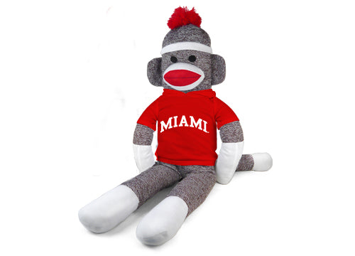 MIAMI OF OHIO SOCK MONKEY