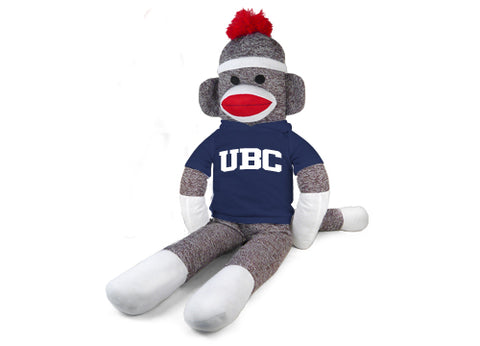 BRITISH COLUMBIA UNIV SOCK MONKEY