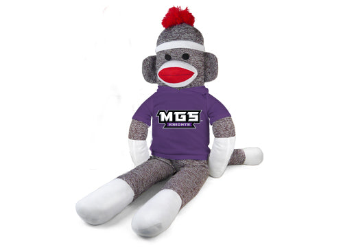 MIDDLE GEORGIA STATE SOCK MONKEY