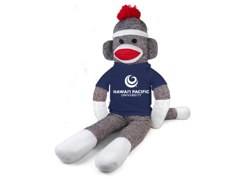 HAWAII PACIFIC UNIV SOCK MONKEY