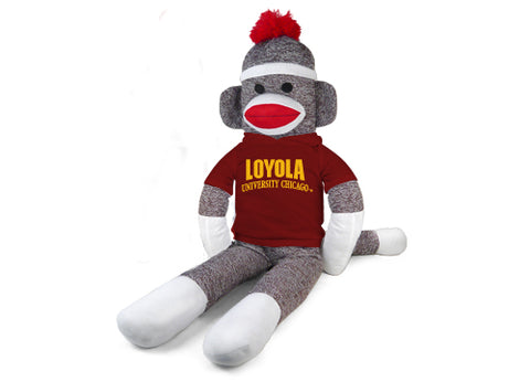 LOYOLA UNIV CHICAGO SOCK MONKEY