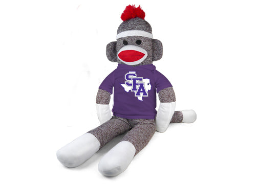 STEPHEN F AUSTIN UNIV SOCK MONKEY