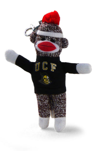 CENTRAL FLORIDA SOCK MONKEY KEYCHAIN (4")