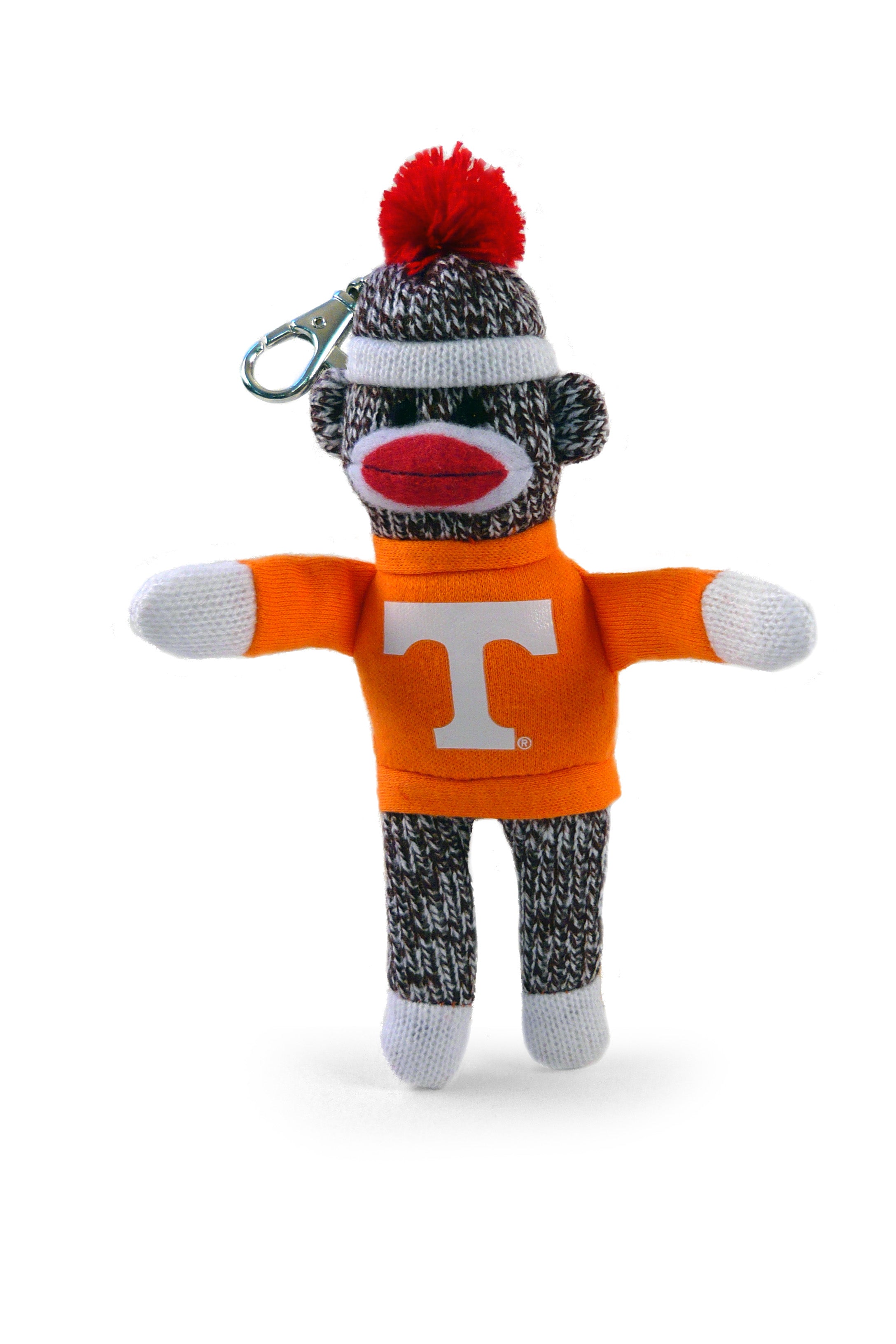 TENNESSEE UNIV SOCK MONKEY KEYCHAIN (4")