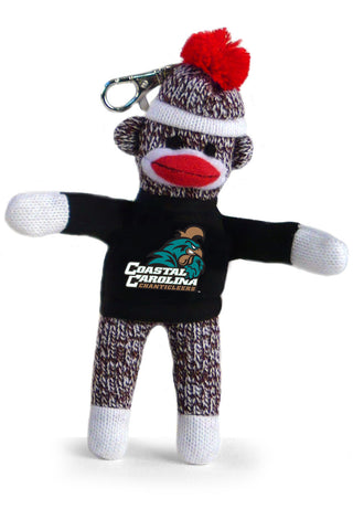 COASTAL CAROLINA SOCK MONKEY KEYCHAIN (4")