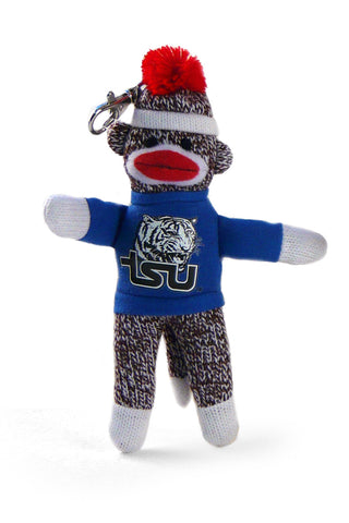 TENNESSEE STATE SOCK MONKEY KEYCHAIN (4")