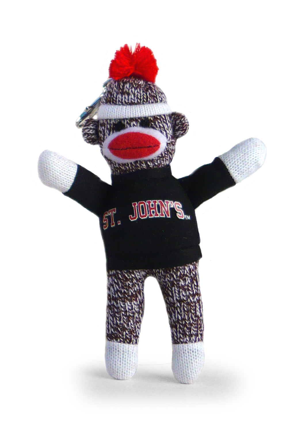 SAINT JOHNS SOCK MONKEY KEYCHAIN (4")