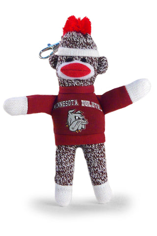 MINNESOTA DELUTH SOCK MONKEY KEYCHAIN (4")