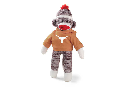 TEXAS UNIV SOCK MONKEY