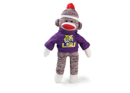 LOUISIANA STATE SOCK MONKEY