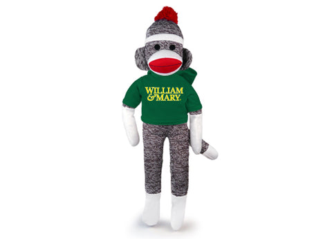 WILLIAM AND MARY SOCK MONKEY