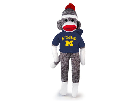 MICHIGAN UNIV SOCK MONKEY