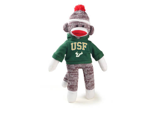 SOUTH FLORIDA UNIV SOCK MONKEY