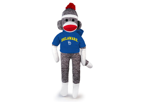 DELAWARE UNIV SOCK MONKEY