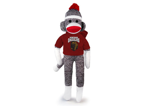 MONTANA UNIV SOCK MONKEY