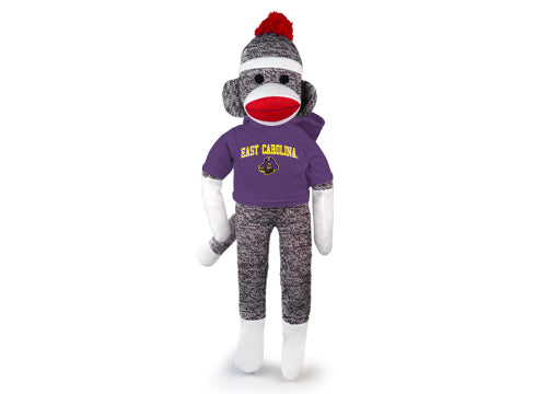 EAST CAROLINA UNIV SOCK MONKEY