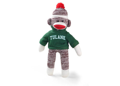 TULANE UNIV SOCK MONKEY