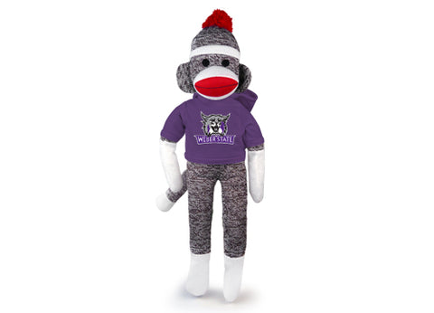 WEBER STATE SOCK MONKEY