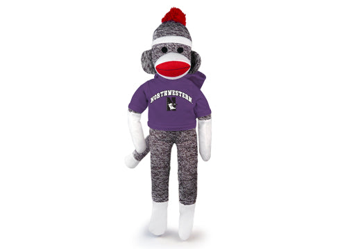 NORTHWESTERN UNIV SOCK MONKEY