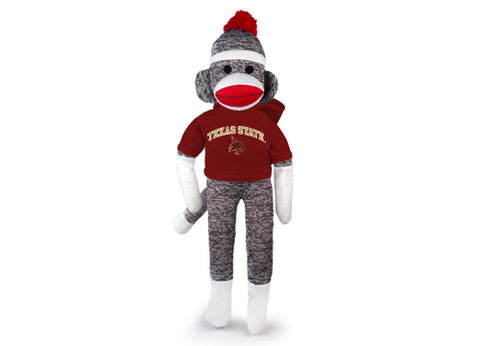 TEXAS STATE SOCK MONKEY