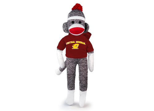 CENTRAL MICHIGAN SOCK MONKEY