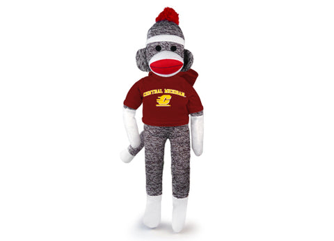 CENTRAL MICHIGAN SOCK MONKEY