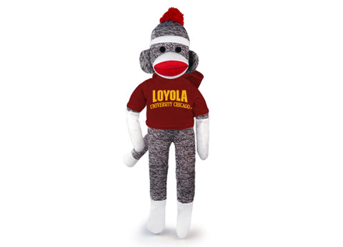 LOYOLA UNIV CHICAGO SOCK MONKEY