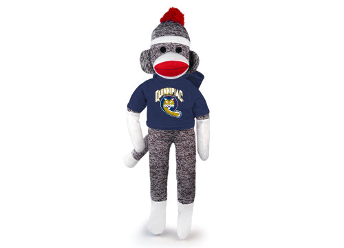 QUINNIPIAC UNIV SOCK MONKEY