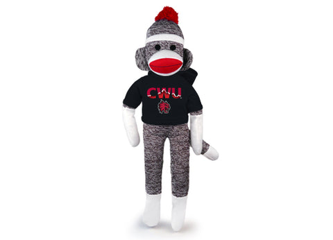 CENTRAL WASHINGTON SOCK MONKEY