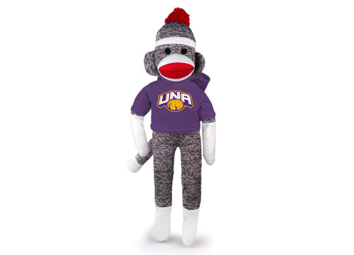 NORTH ALABAMA UNIV SOCK MONKEY