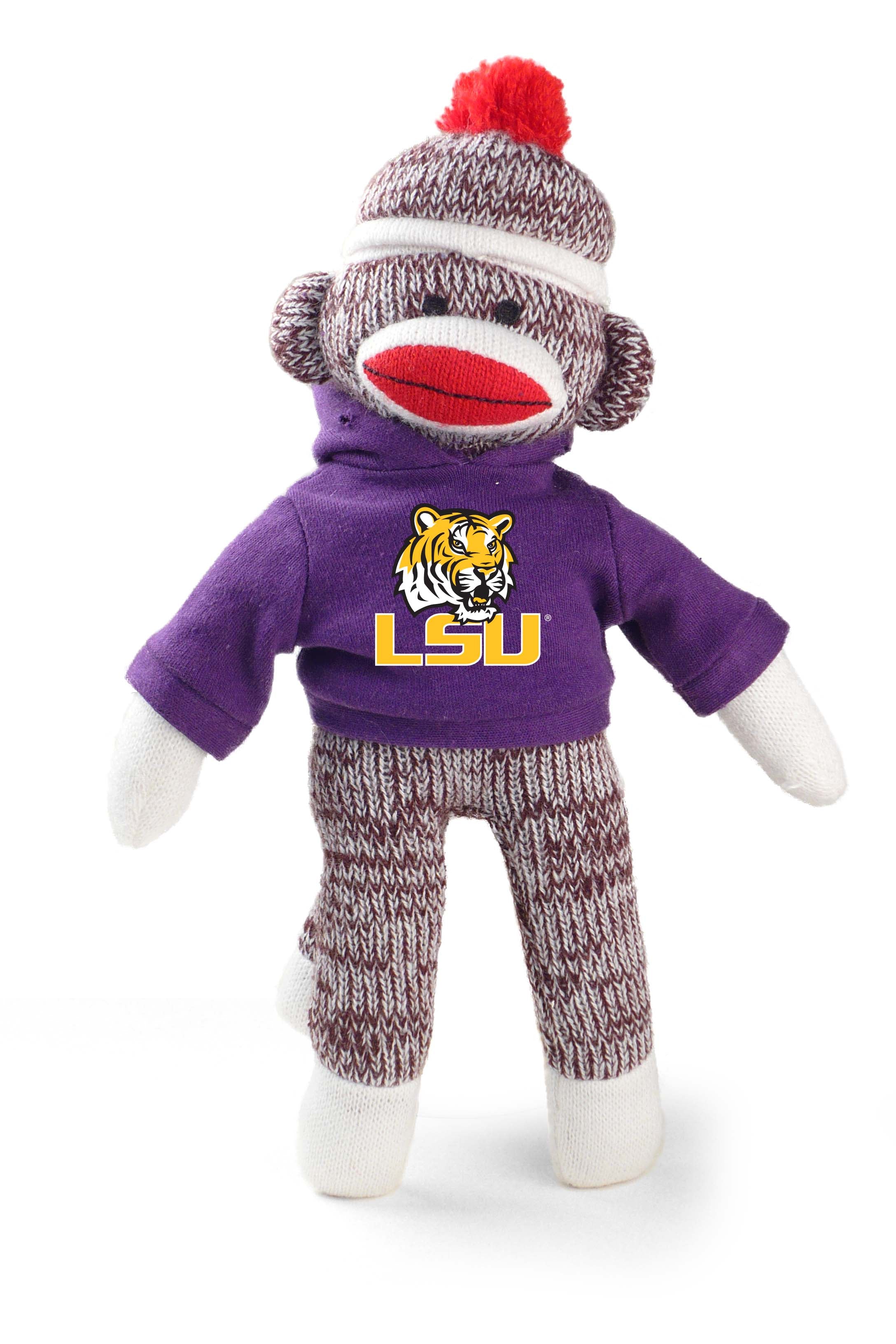 LOUISIANA STATE SOCK MONKEY