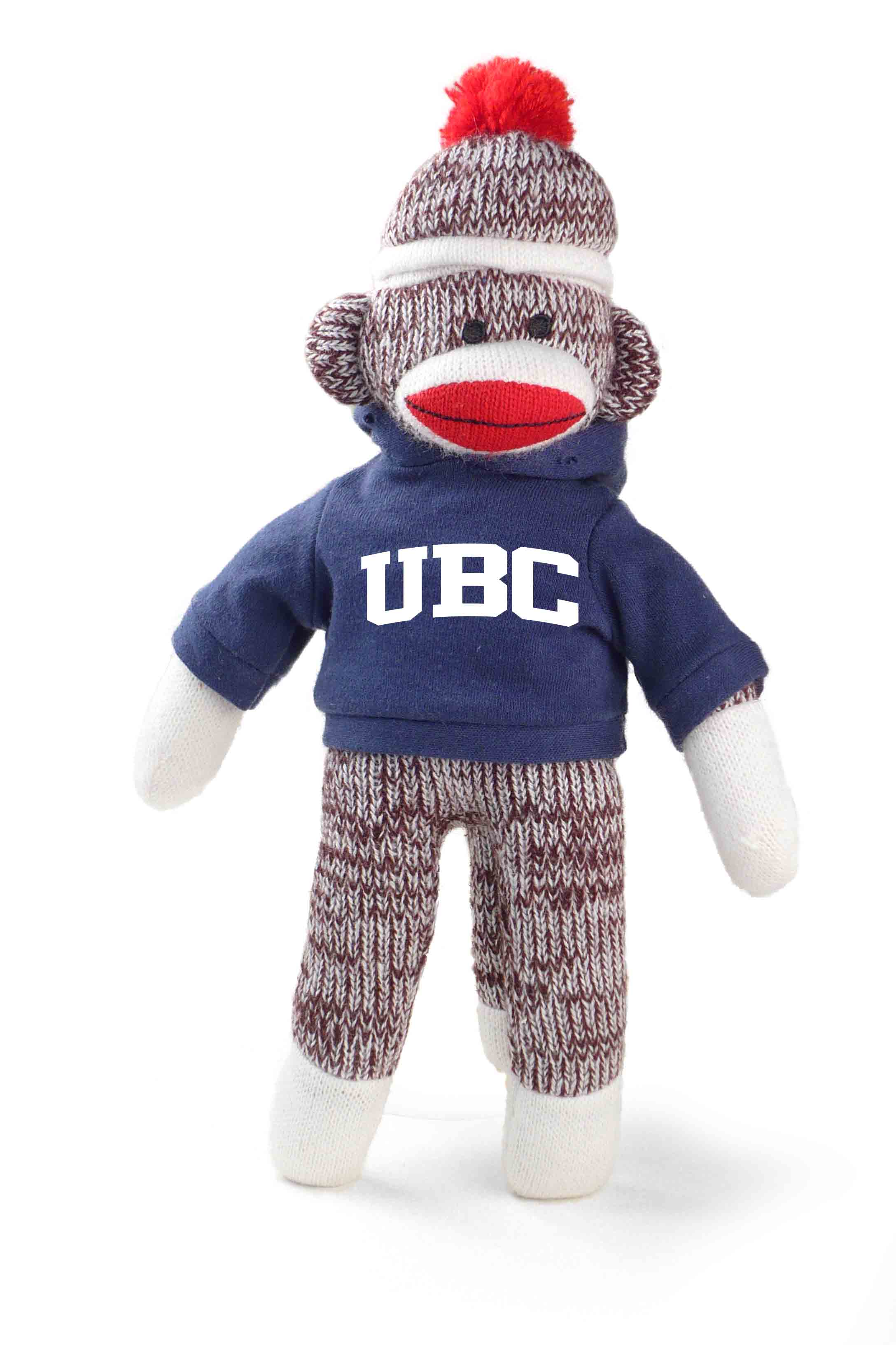 BRITISH COLUMBIA UNIV SOCK MONKEY