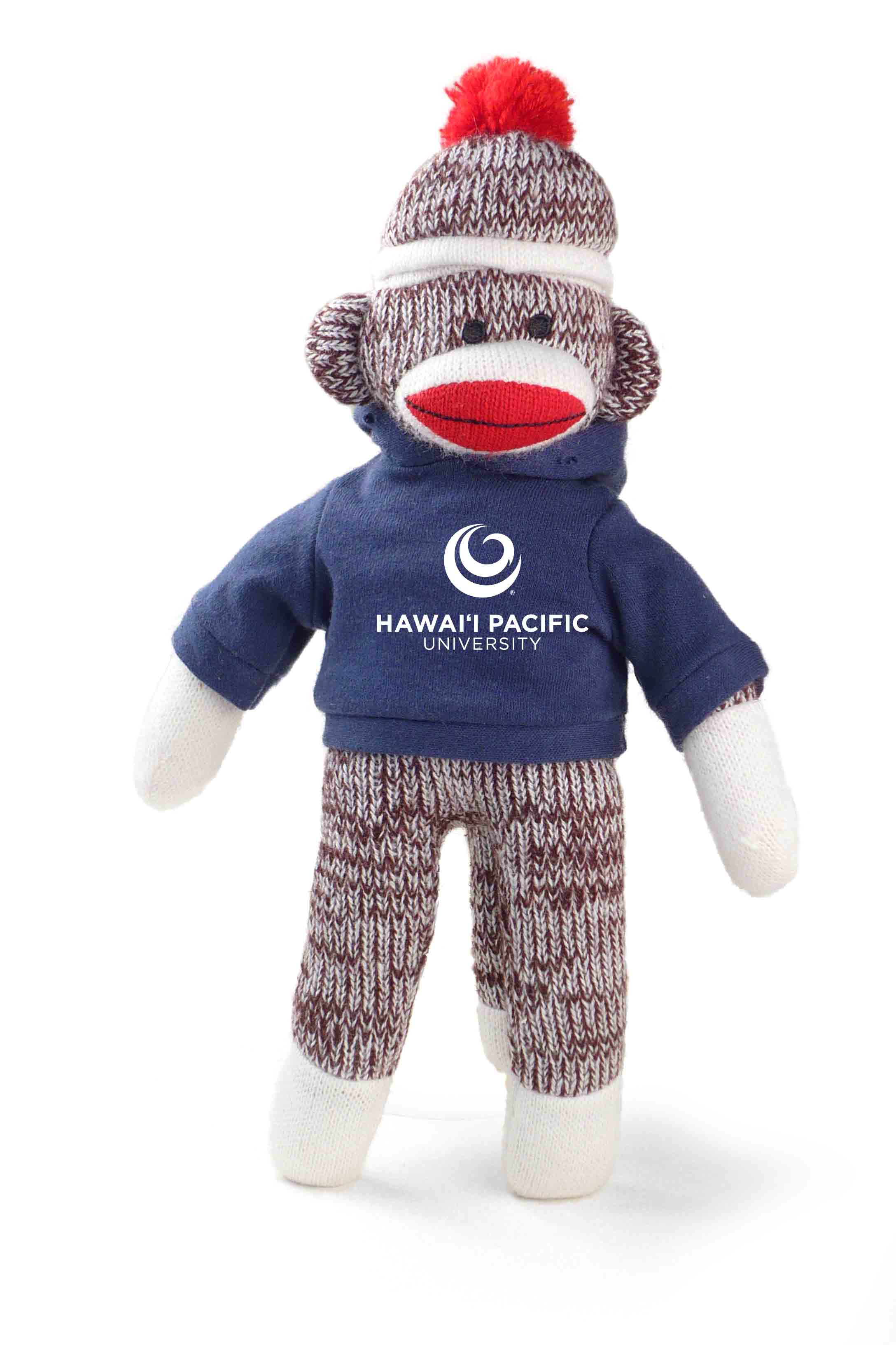 HAWAII PACIFIC UNIV SOCK MONKEY