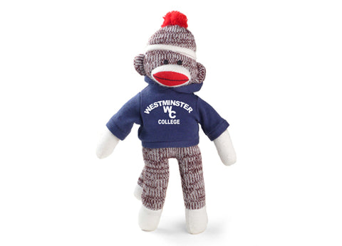 WESTMINSTER COLLEGE SOCK MONKEY