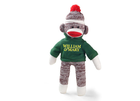 WILLIAM AND MARY SOCK MONKEY