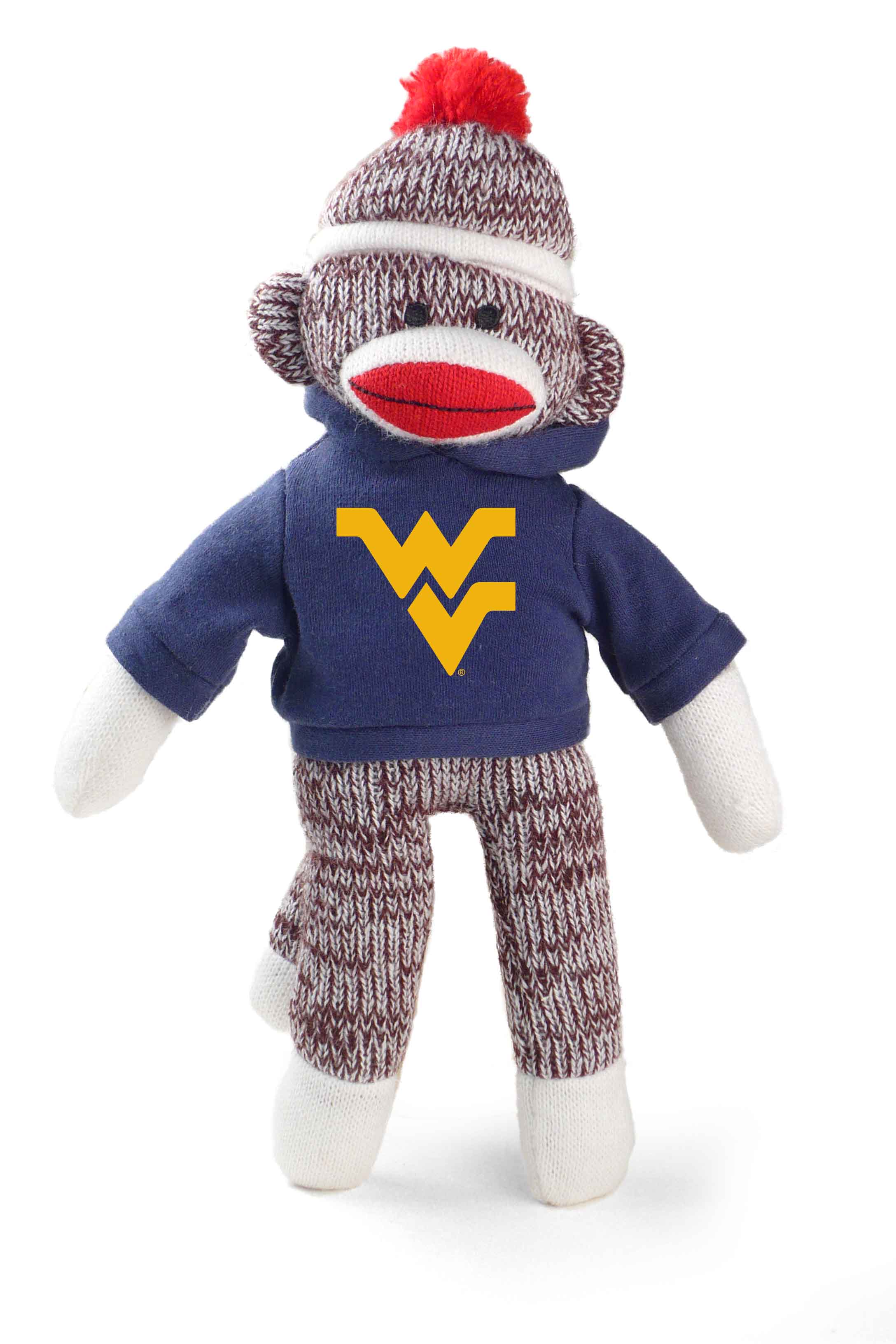 WEST VIRGINIA UNIV SOCK MONKEY