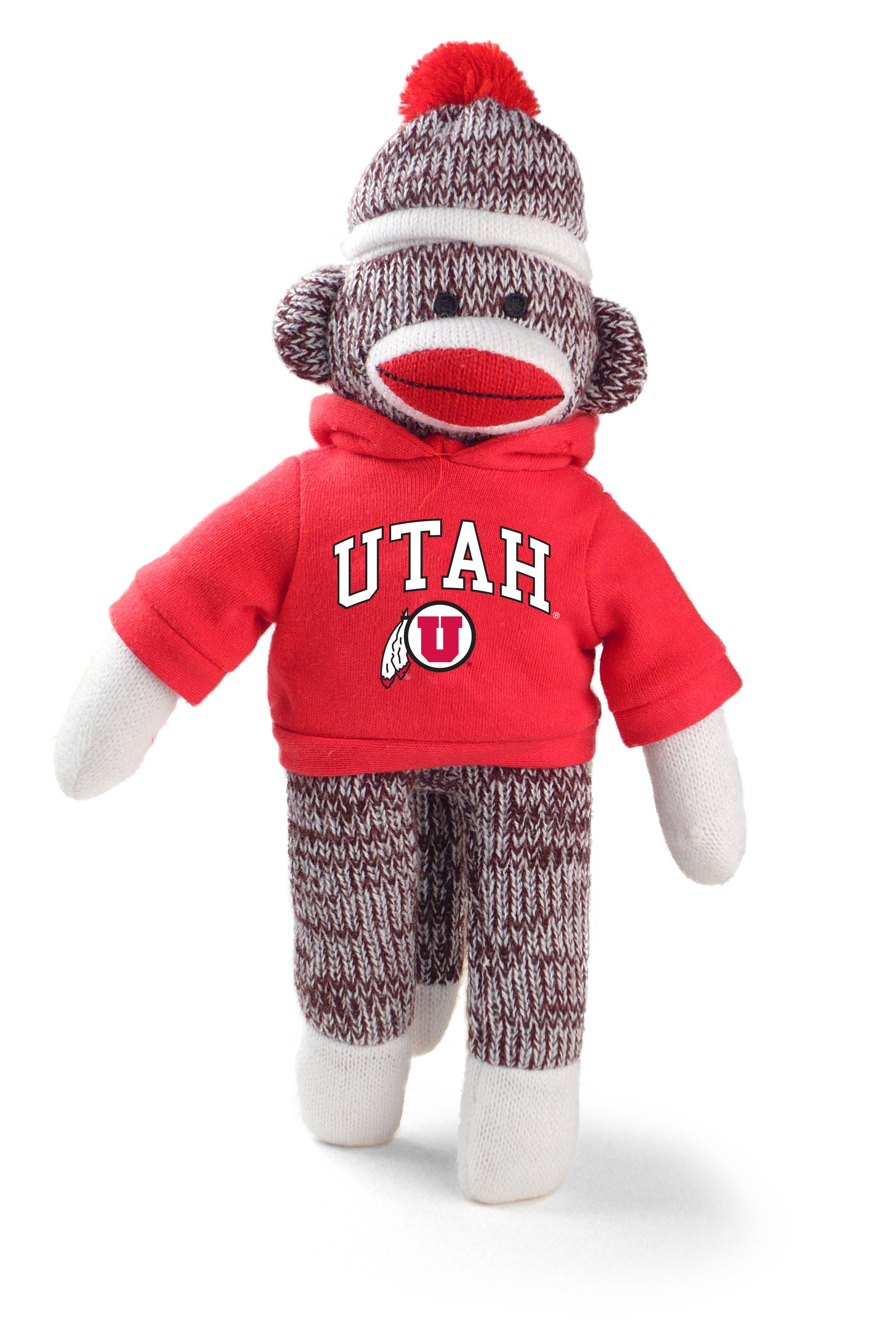 UTAH UNIV SOCK MONKEY