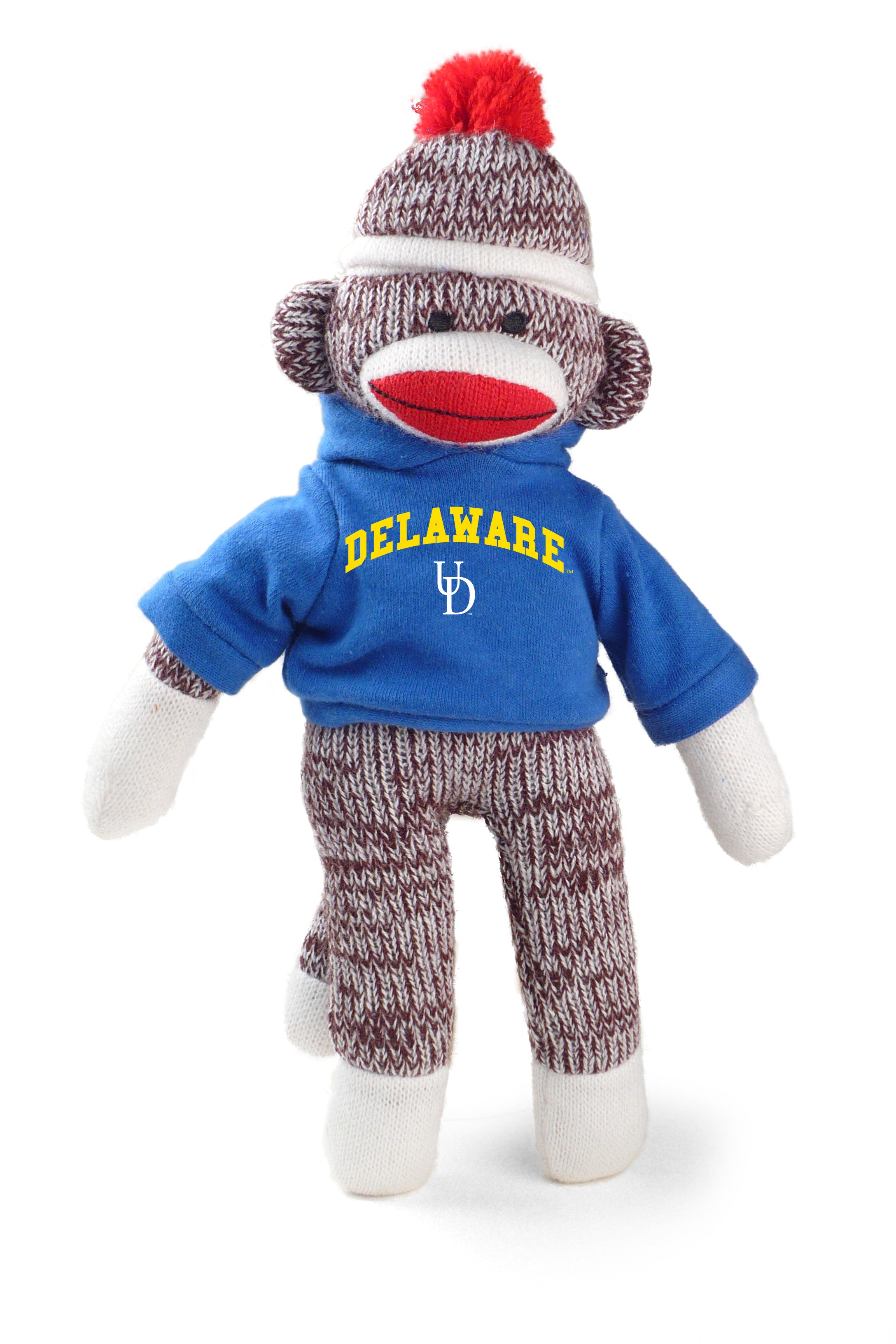 DELAWARE UNIV SOCK MONKEY