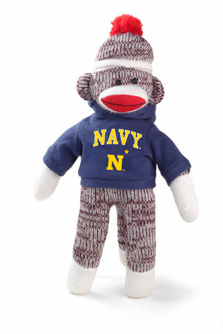 NAVAL ACADEMY SOCK MONKEY