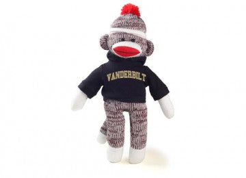 VANDERBILT UNIV SOCK MONKEY