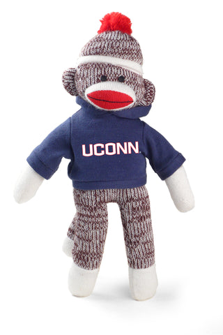 CONNECTICUT UNIV SOCK MONKEY