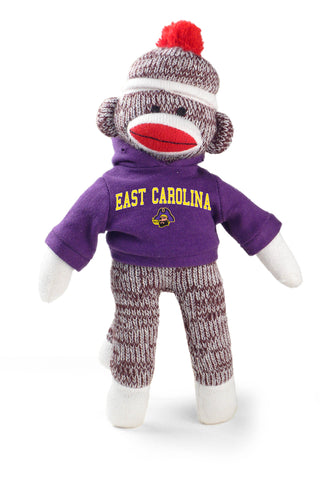 EAST CAROLINA UNIV SOCK MONKEY