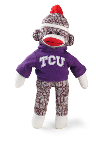 TEXAS CHRISTIAN UNIV SOCK MONKEY